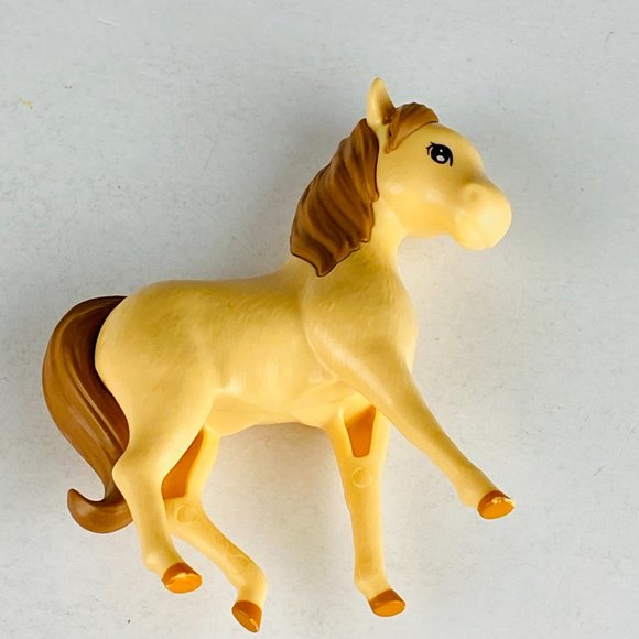 Unmarked Tan Brown Horse Pony Toy Figure Kids Pretend Play - Picture 7 of 7